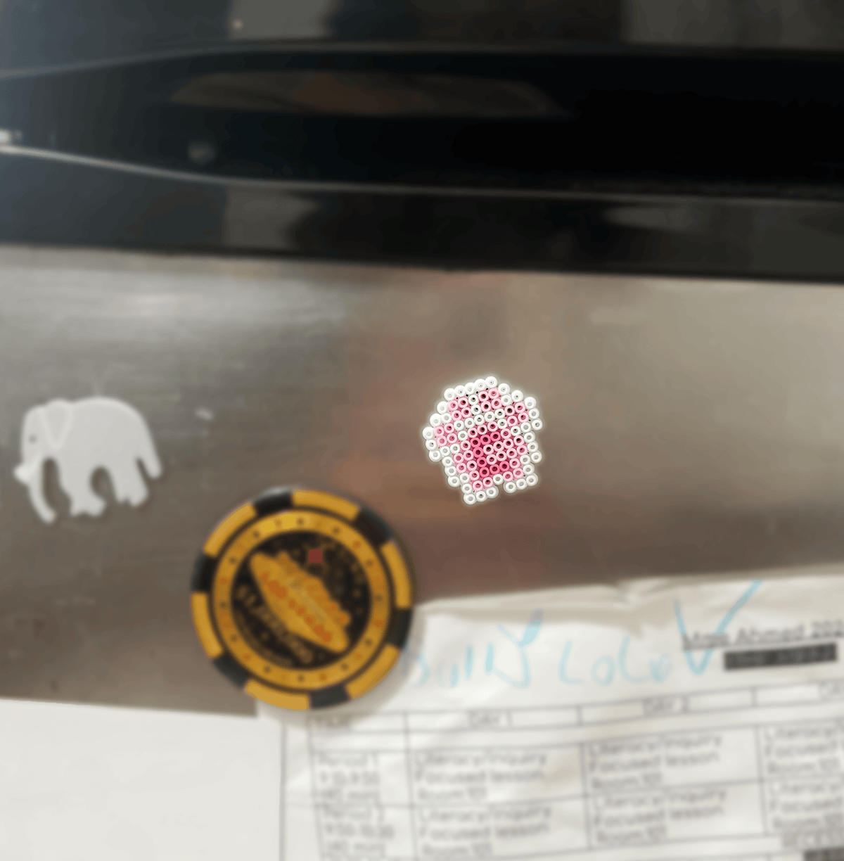 Paw Print Letter Magnet: Custom